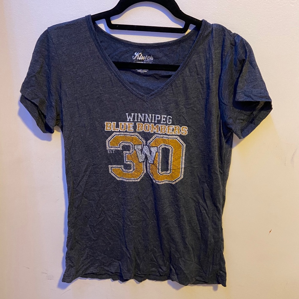 wpg blue bombers v-neck!